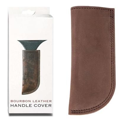 Handmade Bourbon Brown Handle Cover by Knapp Made
