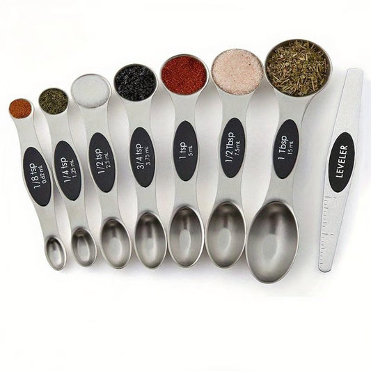 8PCS Magnetic Measuring Spoon Set
