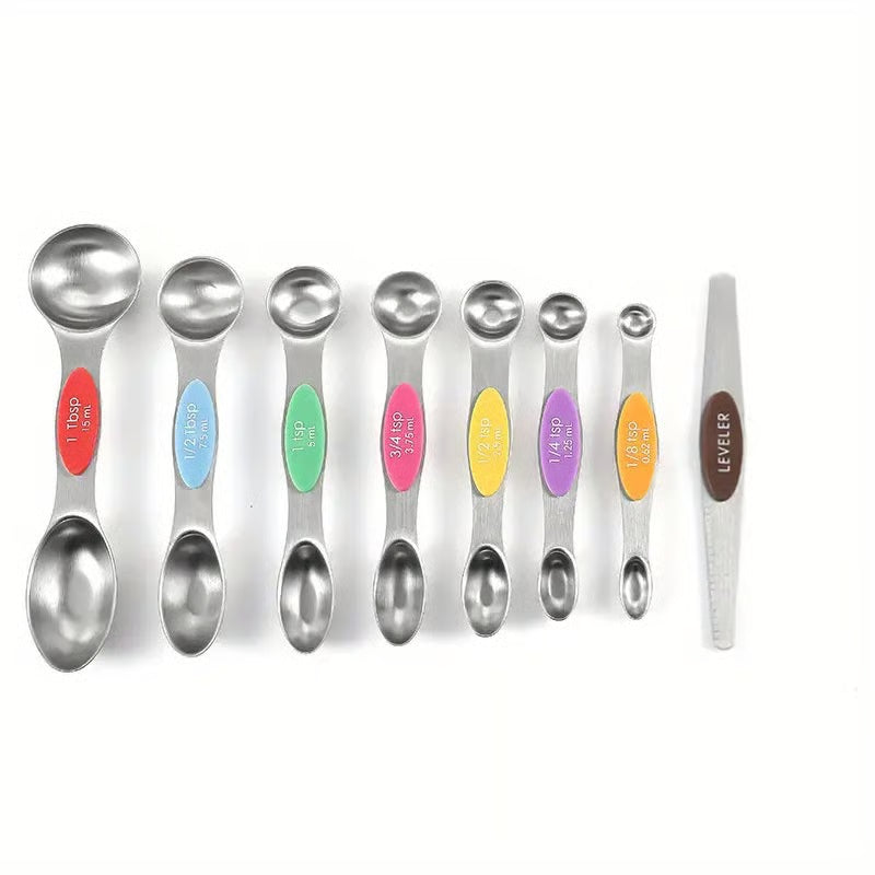 8PCS Magnetic Measuring Spoon Set