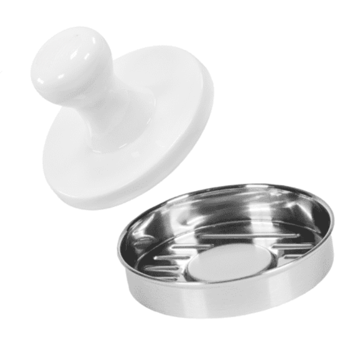 Porcelain Burger Press