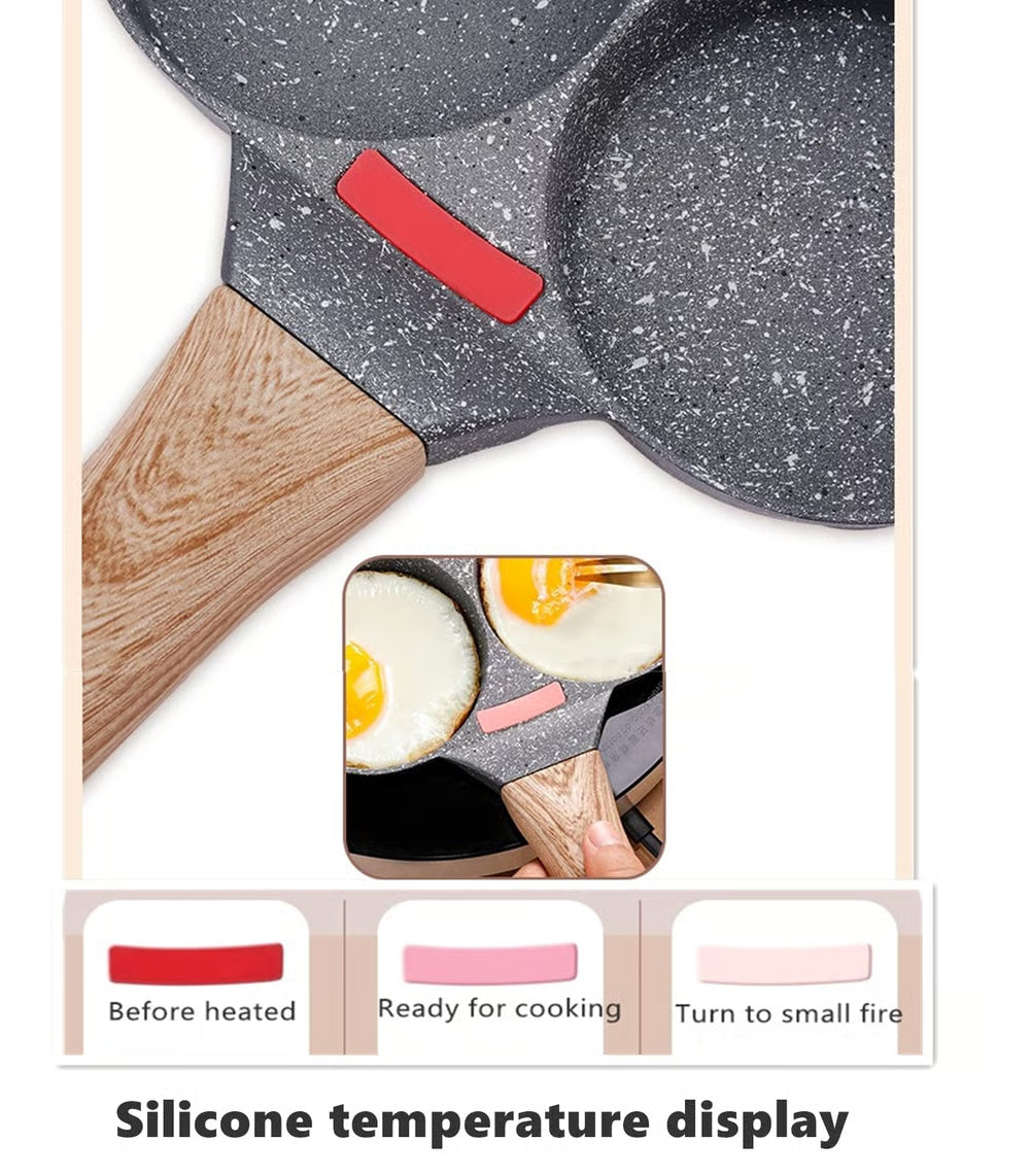 4-Cup Nonstick Granite Egg Pan
