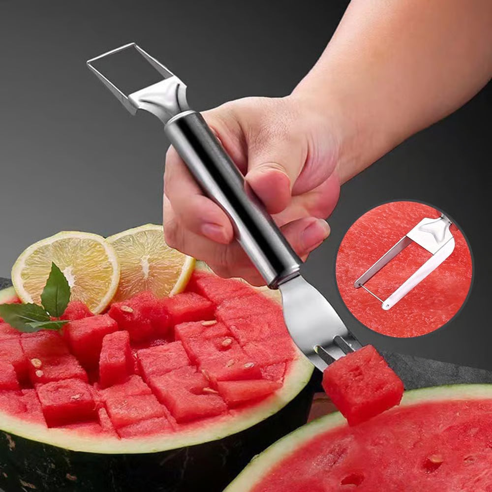 2-in-1 Stainless Steel Fruit Cutter