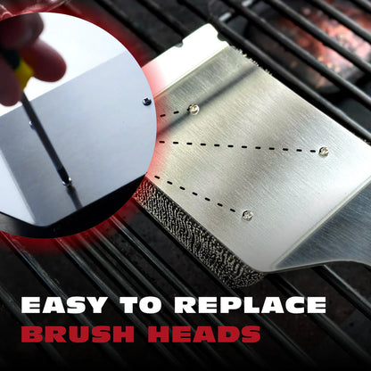 2 Bristle Free Brush + 4 Replacement Heads