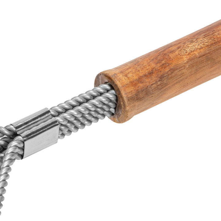 Triple Helix Grill Brush and Scraper