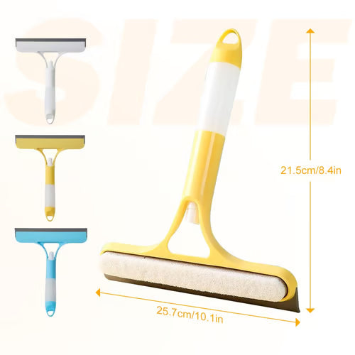 3-in-1 Window Cleaning Tool with Spray