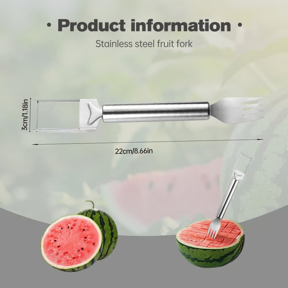 2-in-1 Stainless Steel Fruit Cutter