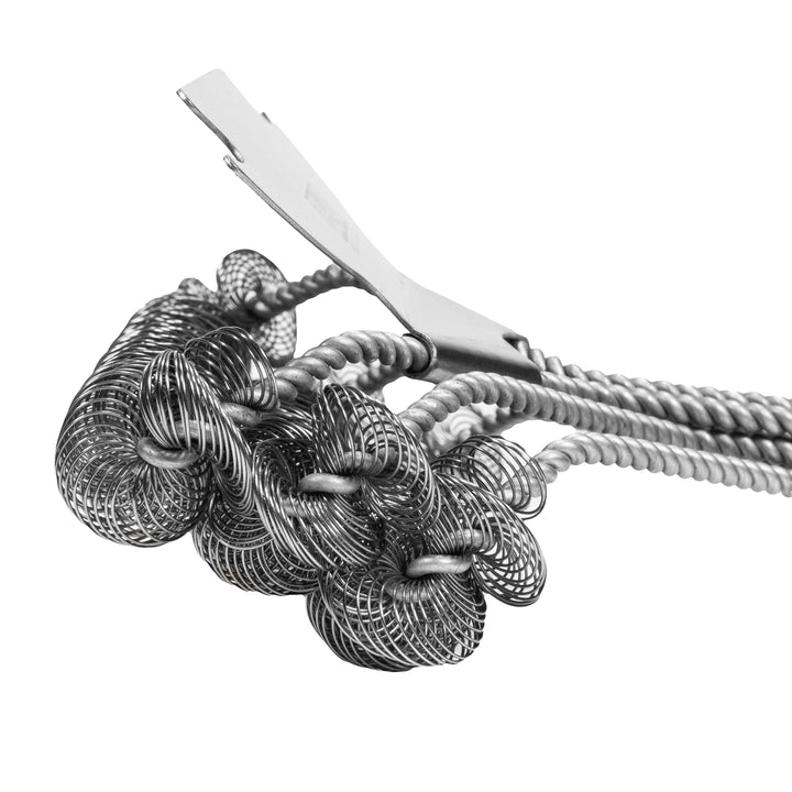 Triple Helix Grill Brush and Scraper
