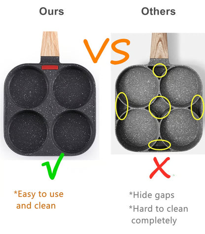 4-Cup Nonstick Granite Egg Pan