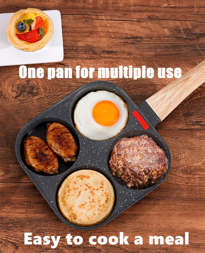 4-Cup Nonstick Granite Egg Pan